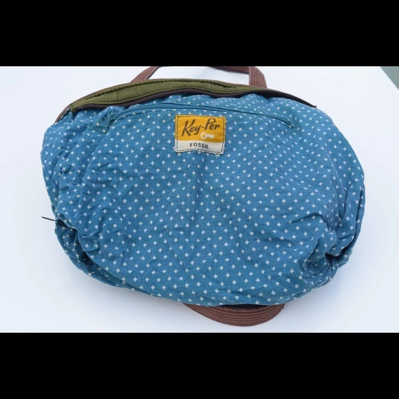 Fossil quilted key per tote bag - Picture 5 of 8